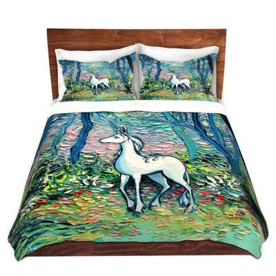 DiaNoche Duvet Covers Sets Microfiber by Aja Ann - Shadow Forest
