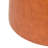 18 Inches  round ottoman with storage, Small foot rest for couch, Faux Leather Upholstered footstool-600169929