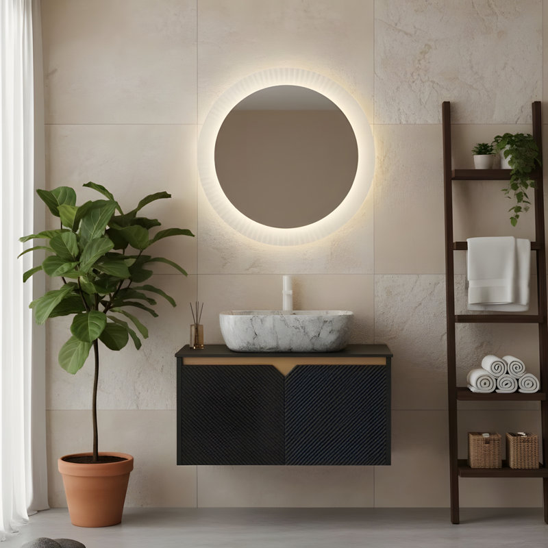 Meuble-lavabo mural Luxury, 30"