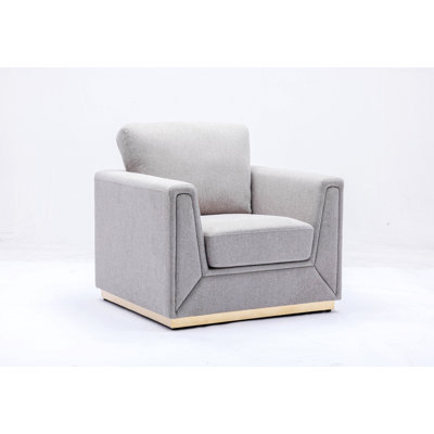 Single Chair Comfy Accent Chair Arm Chair