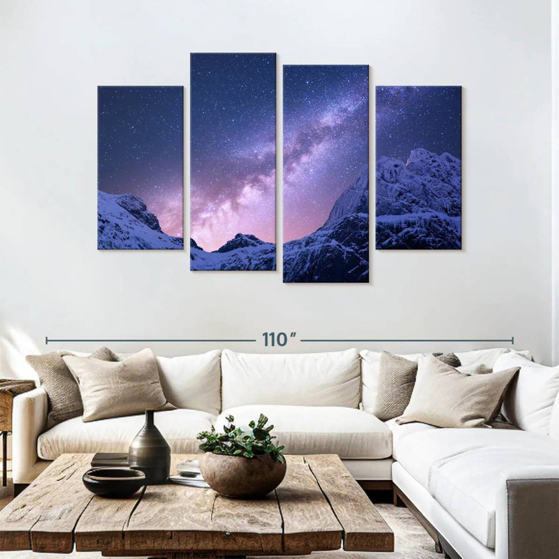 Oberle Himalayas Milky Way, 54" H x 84" W