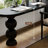 Black Half-Circle Solid Wood-1731626573