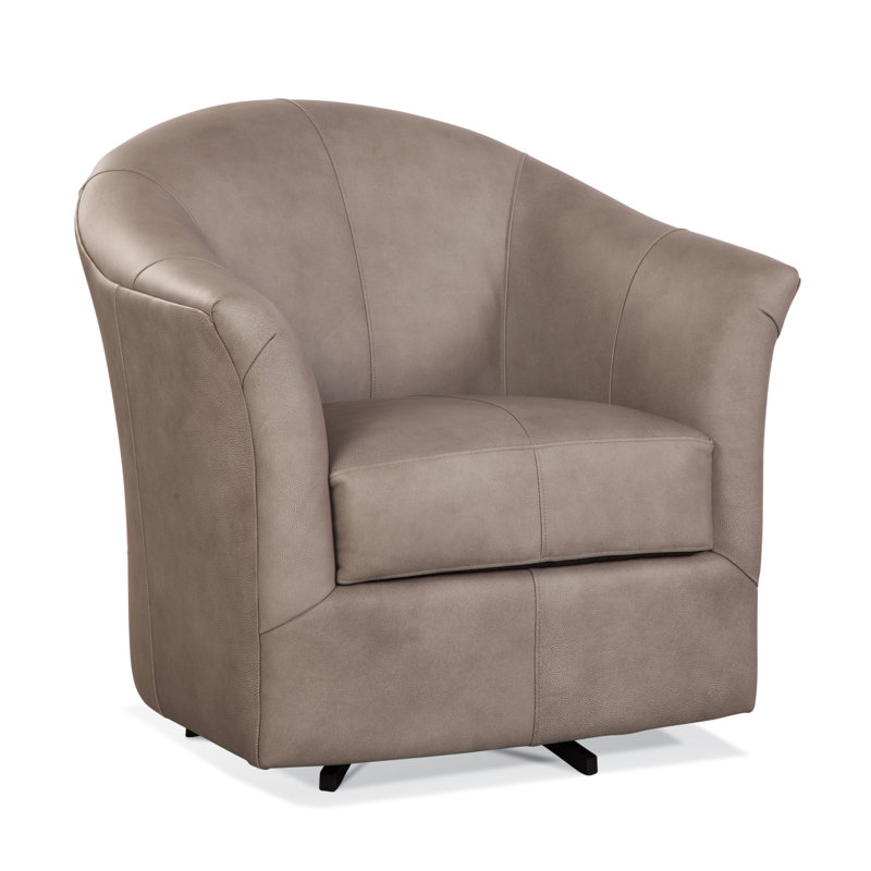 Weston Swivel Armchair, Luxtan Navy