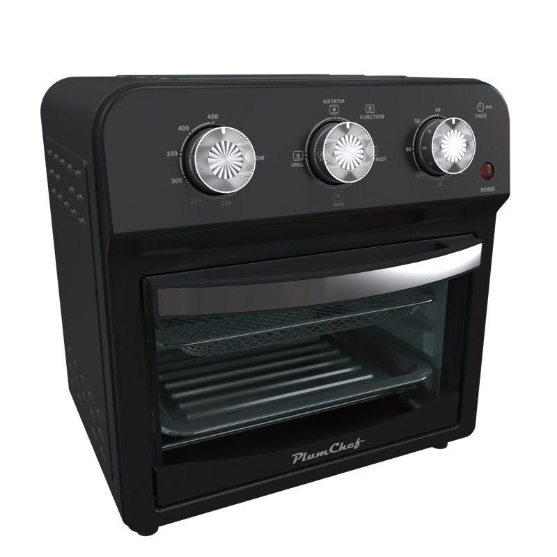 12.5 Quart Air Fryer Convection Toaster Oven, 7-In-1 Multifunction, Roast, Bake, Grill, Broil, Toast, Dehydrate, Defrost, Stainless Steel | Gift Idea