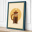 French Press Ritual Mid-Century - Wrapped Canvas-883136345-883136338
