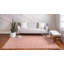 Tapis rose à poils longs Candas-694556098