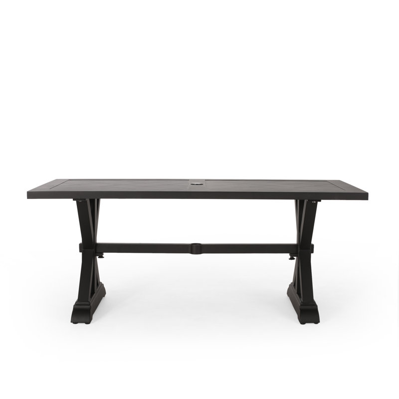 Rectangular Outdoor Dining Table Yes , 70.5 " W 30.75 " D