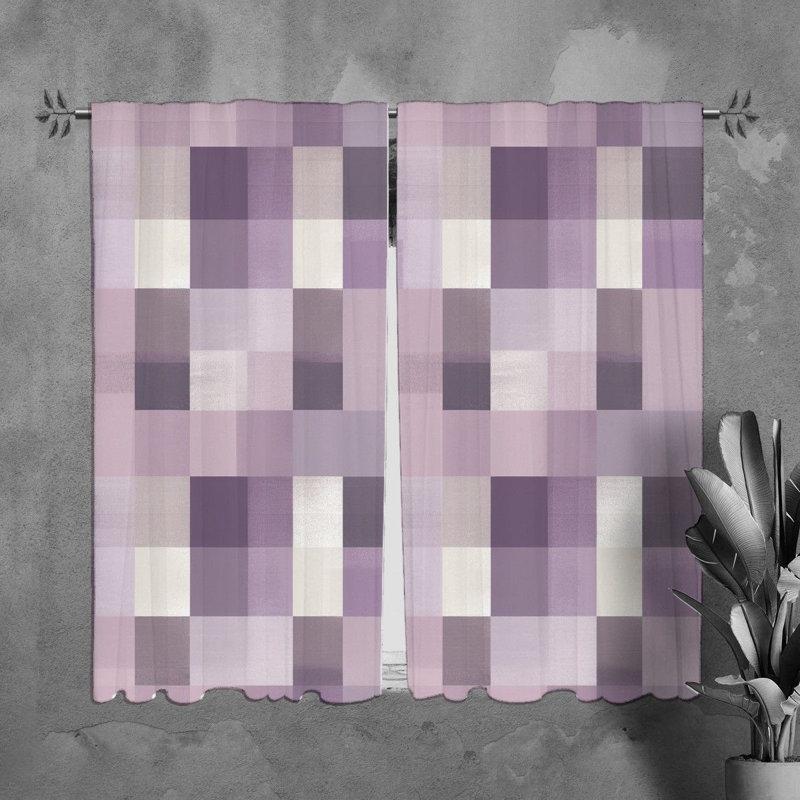 Bessye Room Darkening Curtain Pair, 40" W x 61" L