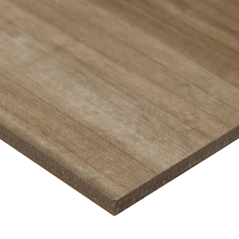 MSI Havenwood 8 in. x 36 in. Matte Porcelain Wood Look Floor and Wall Tile, Saddle