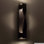 Plafonnier encastré d'extérieur câblé 2 lumières H 20 po Twist Bronze