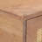vidaXL Console Table 39.4"x13.8"x29.9" Solid Mango Wood