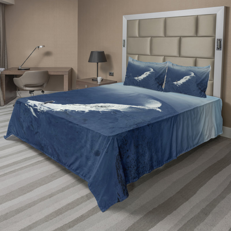 Microfiber Sheet Set, Full Sheet Set + Fitted Sheet + 2 Pillowcases