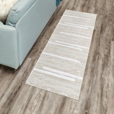 Jesika Performance Cotton Striped Indoor Rug