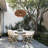 1-Light Outdoor Wicker Coastal Rattan Pendant-189977090