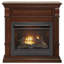 Duluth Forge DFS-300LT-3AS, système de cheminée sans évent, foyer: FLF300T et manteau de cheminée: CM300-3-AS, pomme épice-115177444-115177443