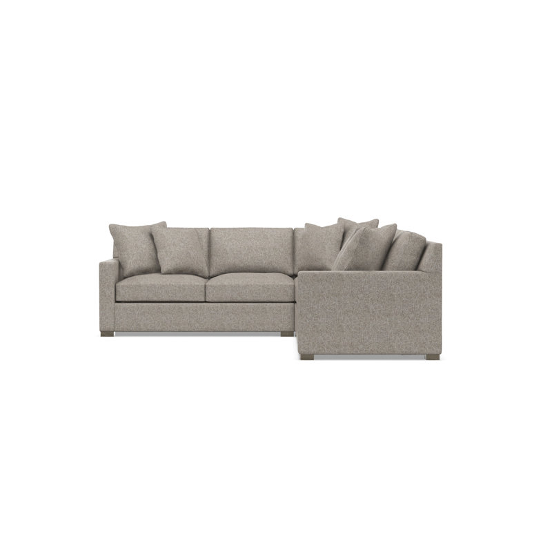 Kelsey Sectional, Tan Polyester