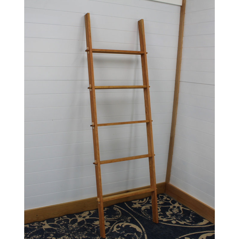 Solid Cherry 72"X23" Blanket Ladder