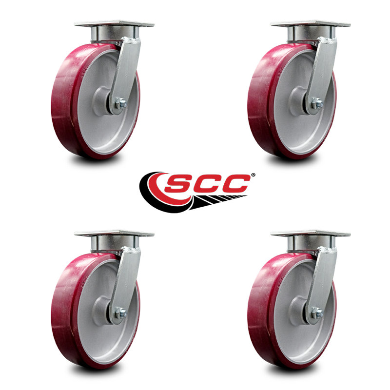 Poly sur roulettes en aluminium