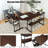 Doireann L-Shaped Metal Base Drafting Table-80712231