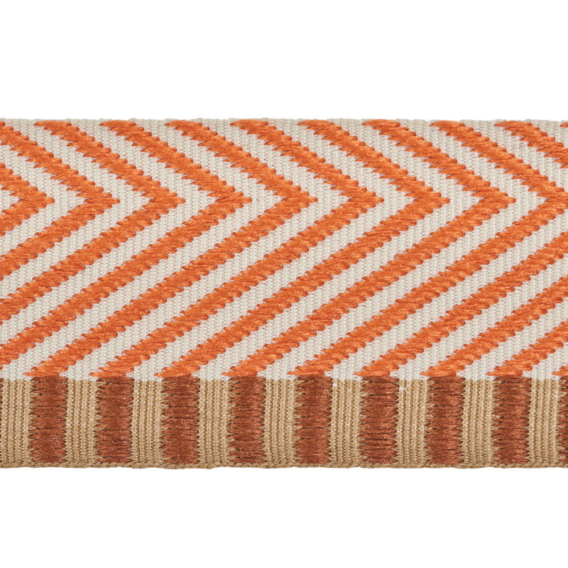 Ruban à chevrons en sergé, Orange