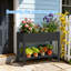 Lit de jardin surélevé en résine Gramercie l 43,35 po-1402572190