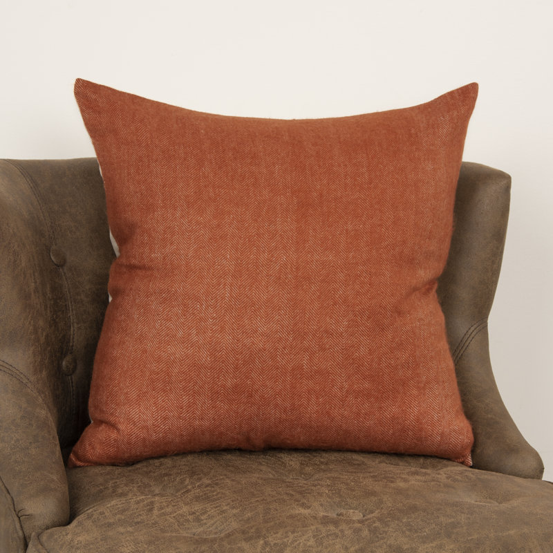 Enora Throw Pillow, Orange