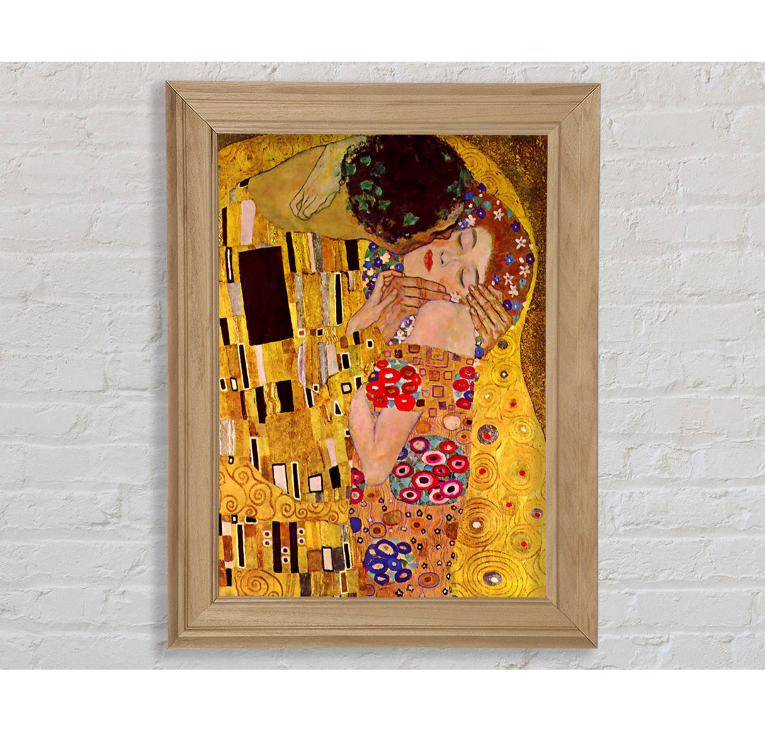 Klimt Der Kuss schließen - Einzelbildrahmen Kunstdrucke