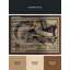 Tapis moelleux moelleux et moelleux d'inspiration globale de style chaman de Warrior en brun - reliure beige-13742281