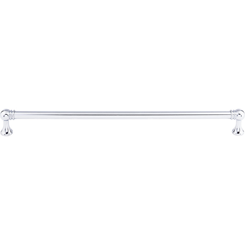 Kara Bar Pull, Polished Chrome, 12"