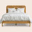 Solid Wood Platform Bed-130370334-130370335