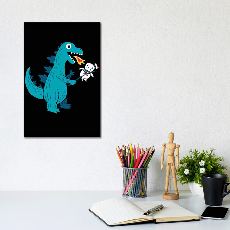 Everyone Loves Marshmallows by Michael Buxton - Wrapped Canvas Print, 20.32 cm H x 30.48 cm W