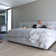 Gemini No Pattern and Not Solid Color Hand-Loomed 6'7" x 9'8" Wool/Cotton/Jute Area Rug in Cream Mix