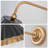 Dimmable Steel Armed Sconce With Pleated Scalloped Shade