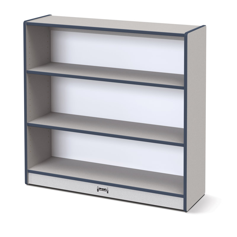 Bibliothèques arc-en-ciel, H 35,5 po x l 36,5 x P 11,5 po, Bleu marine