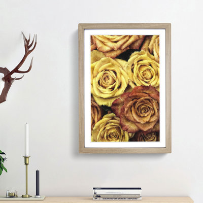 View of the Roses - Picture Frame Painting Print