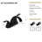 Bothwa Home 5.45" CUPC Certified 2-Handle Bathroom Sink Faucet (Matt Black Finish)-125231436