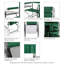 Chaise de réalisateur pliante avec coussins-129175426-129175429