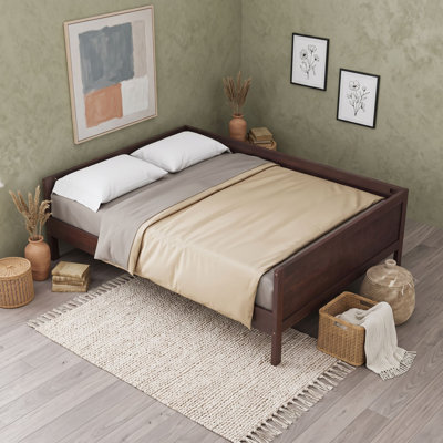Wood Daybed Frame with Slat Support