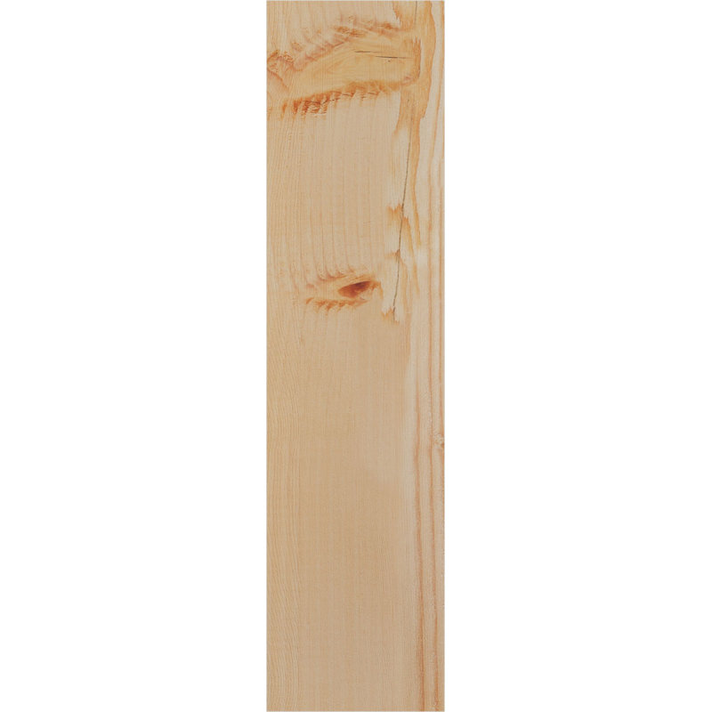 Corbeau Carmel avec plaque arrière, H 22 po x l 5,5 po x P 10 po, Sapin de Douglas, Lisse