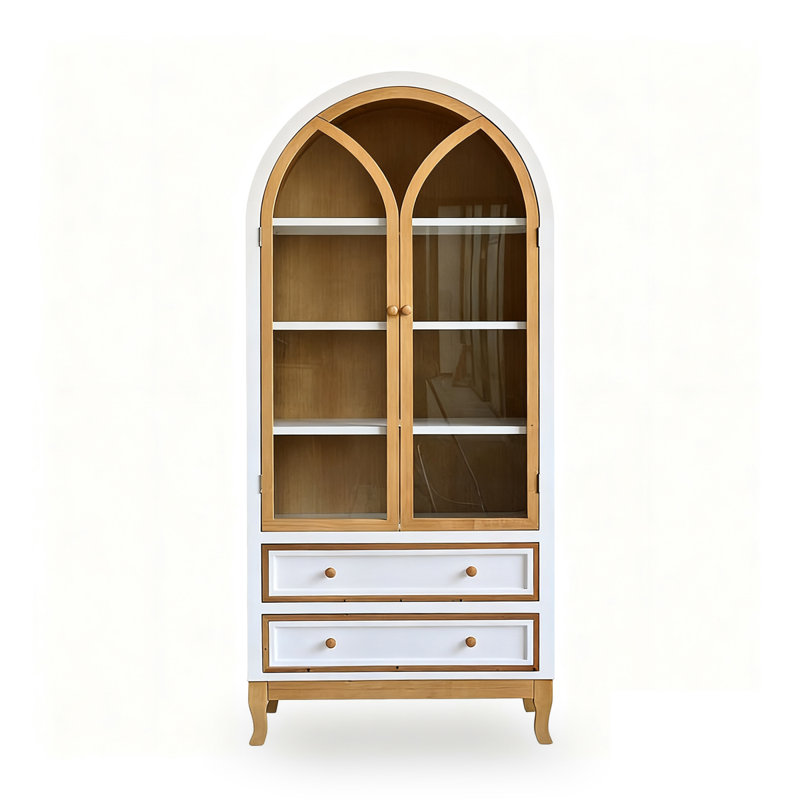 Buffet en bois massif blanc