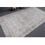 Élégant tapis turc beige et brun avec motif floral pour la décoration intérieure avec une touche de style bohémien