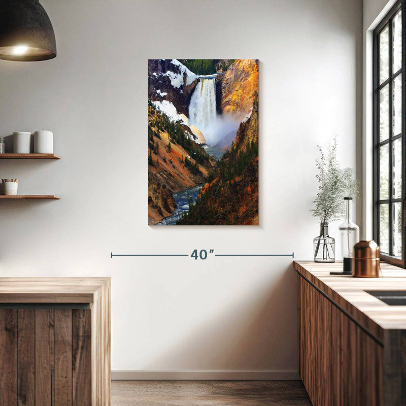 Chute d'eau Alvord Artist Point, H 36 po x l 24 po