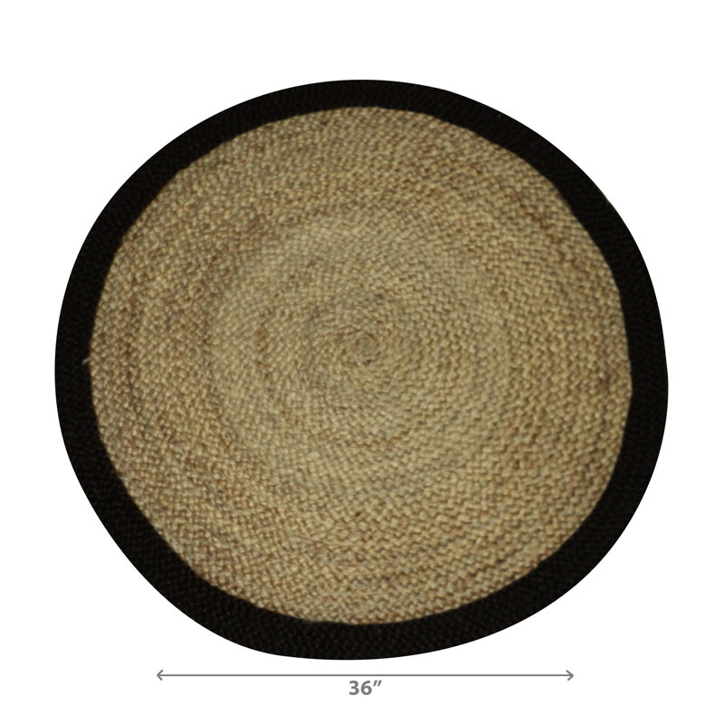 Abstract Indoor Rug, Round 3'