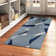 Sean Abstract Handmade Tufted Wool Light Blue/Navy/Light Slate Area Rug