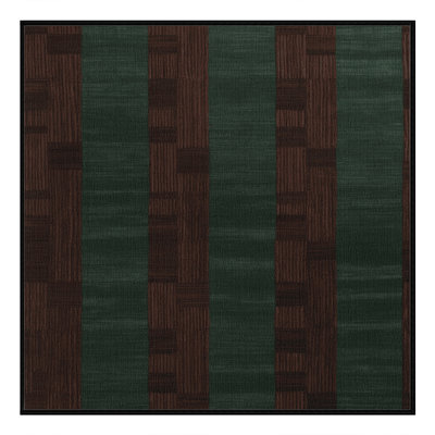 Tapis damier noir lavable à la machine