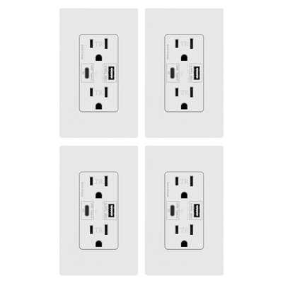 Prise simple inviolable standard de 15 ampères
