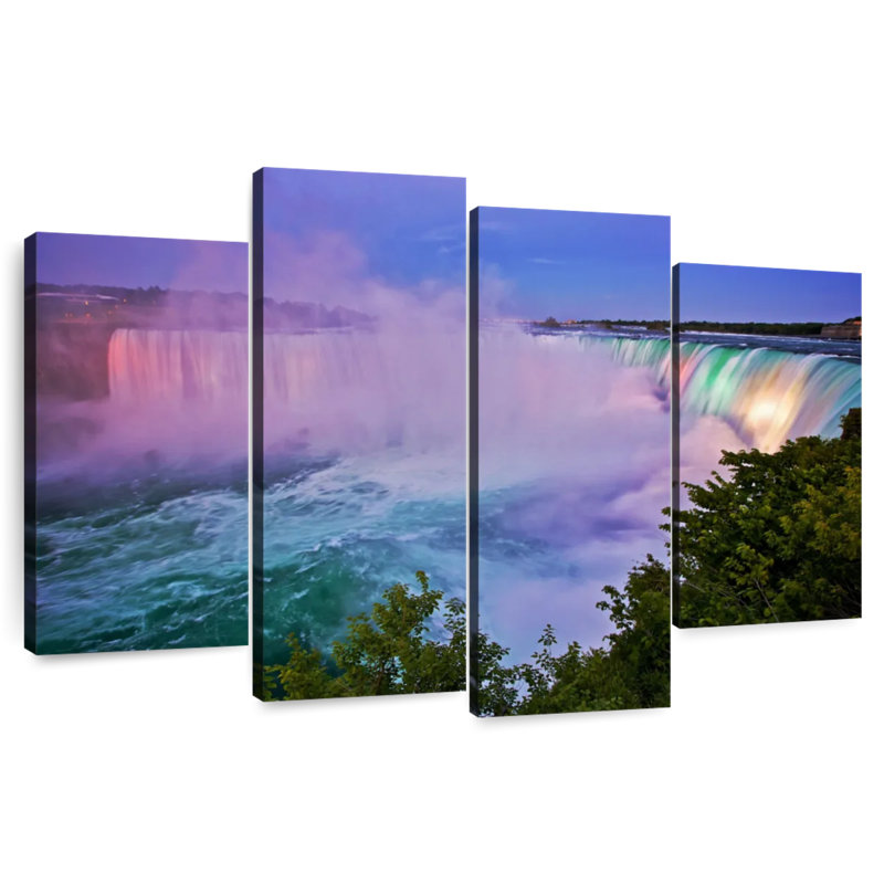 Alvord Niagara Falls At Twilight, 22" H x 36" W