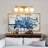 4-Light Dimmable Vanity Light For Bathroom Mirror Up/Down Mount With Glass Shape-389203670