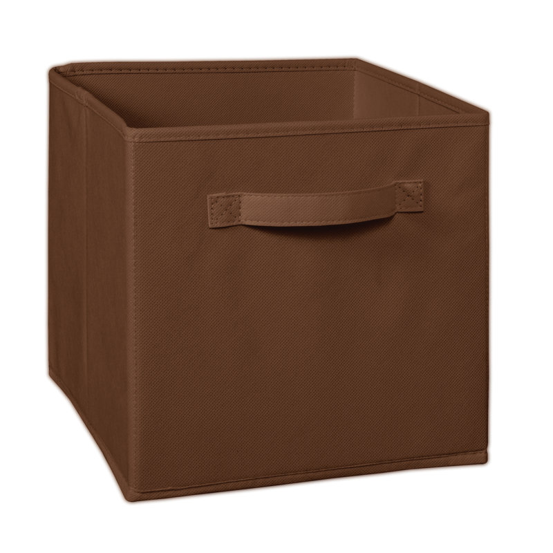 Cubeicals Fabric Drawer, Brown, Set of 1