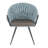 Maddison Braided Upholstered Arm Chair-1540980270